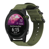 xDfind Ring Buckle Nylon Canvas Watch Band